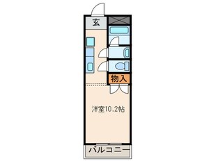 ハイツディアフィ－ルドの物件間取画像